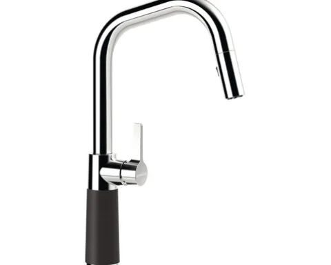 Küchenarmatur mit Einhebelmischer SC-530 nero 556120