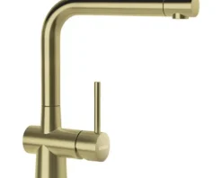 Küchenarmatur mit Einhebelmischer Schock Laios gold 517000