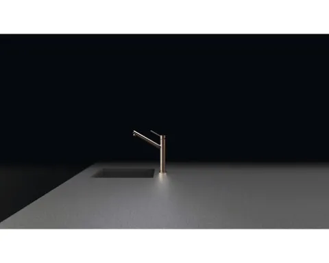 Küchenarmatur mit Einhebelmischer DION chrom 510000