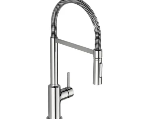 Küchenarmatur mit flexiblen Auslauf Ideal Standard Ceralook chrom glänzend BC302AA