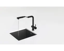 Küchenarmatur mit Handbrause Schock EPOS magma 540127