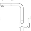Küchenarmatur mit Handbrause Schock EPOS bronze 540127