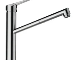 Küchenarmatur mit Handbrause Schock Metis edelstahlfinish 526120