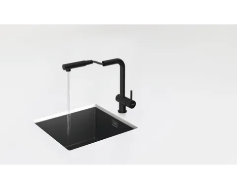Küchenarmatur mit Handbrause Schock EPOS stone 540127