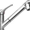 Küchenarmatur mit Handbrause, Chromoptik | Corallo