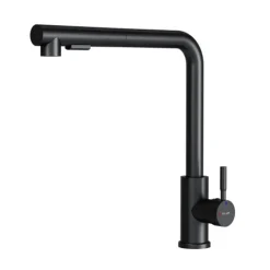 Küchenarmatur X-Joy S Spültischarmatur Küche Spültisch-Einhebelmischer, Schwarz F85B05522