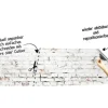 Küchenrückwand mySpotti Splash Blue Jeans Stoff 2800 x 600 mm SP-F2-1250