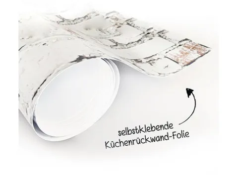 Küchenrückwand mySpotti Splash Telegrau Unifarbe 2800 x 600 mm SP-F2-1413