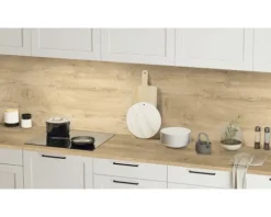 Küchenrückwand K5414 Eiche Endgrain Classic / K4410 | HORNBACH