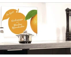 Küchenrückwand mySPOTTI memo Orange 59x41 cm