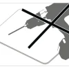 Küchenrückwand mySPOTTI pop Caviar black 59x41 cm