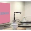 Küchenrückwand mySPOTTI pop Chefkoch pink 59x41 cm
