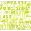 Küchenrückwand mySPOTTI pop Cities green 59x41 cm