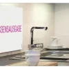 Küchenrückwand mySPOTTI pop Essen pink 59x41 cm