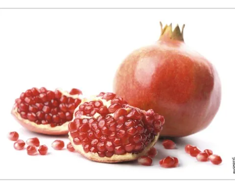 Küchenrückwand mySPOTTI pop Granatapfel 59x41 cm