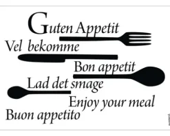Küchenrückwand mySPOTTI pop Guten Appetit 59x41 cm