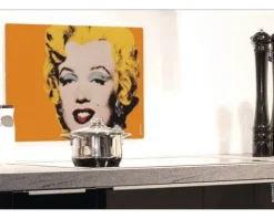 Küchenrückwand mySPOTTI pop Marilyn Monroe 59x41 cm