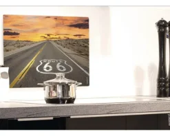 Küchenrückwand mySPOTTI pop Route 66 59x41 cm