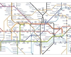 Küchenrückwand mySPOTTI pop Subway London 59x41 cm