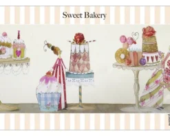 Küchenrückwand mySPOTTI pop Sweet bakery 59x41 cm