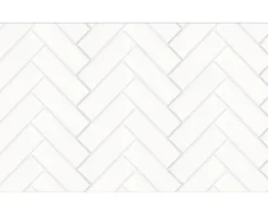 Küchenrückwand mySpotti Profix Herringbone Tiles White 100 x 60 cm PX-10060-1918-HB