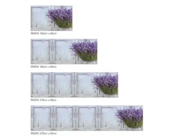 Küchenrückwand mySpotti Profix Vintage Lavendel 100 x 60 cm PX-10060-209-HB