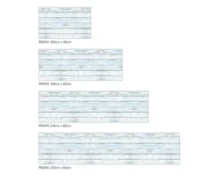 Küchenrückwand mySpotti Profix Wood Light Blue Holzoptik 100 x 60 cm PX-10060-1282-HB