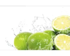 Küchenrückwand mySpotti Profix Aqua-Limette 100 x 60 cm PX-10060-35-HB