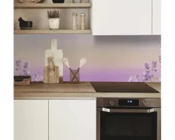 Küchenrückwand mySpotti Profix Lavendelfeld 100 x 60 cm PX-10060-1034-HB