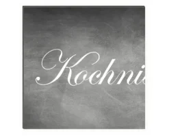 Küchenrückwand mySpotti Profix Kochnische Schriftzug 100 x 60 cm PX-10060-82-HB