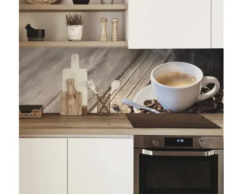 Küchenrückwand mySpotti Profix Auszeit Kaffeebohnen 100 x 60 cm PX-10060-1410-HB