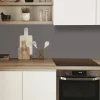 Küchenrückwand mySpotti Profix Telegrau 2 100 x 60 cm PX-10060-RAL7046-HB