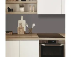Küchenrückwand mySpotti Profix Telegrau 2 100 x 60 cm PX-10060-RAL7046-HB