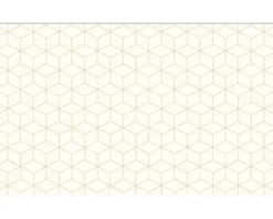 Küchenrückwand mySpotti Profix Hexagon Creme Fliesenoptik 100 x 60 cm PX-10060-1544-HB