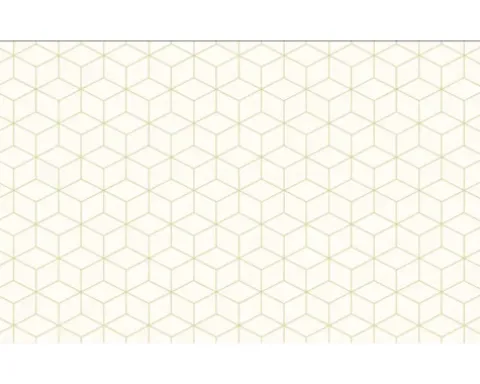 Küchenrückwand mySpotti Profix Hexagon Creme Fliesenoptik 100 x 60 cm PX-10060-1544-HB