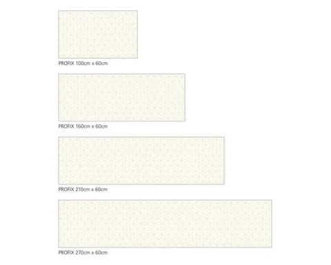 Küchenrückwand mySpotti Profix Hexagon Creme Fliesenoptik 100 x 60 cm PX-10060-1544-HB