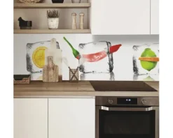 Küchenrückwand mySpotti Profix Eisfrüchte 100 x 60 cm PX-10060-10-HB