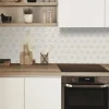 Küchenrückwand mySpotti Profix Kini abstraktes Muster 100 x 60 cm PX-10060-1852-HB