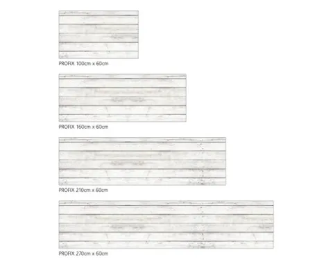 Küchenrückwand mySpotti Profix Jona Holz 100 x 60 cm PX-10060-821-HB