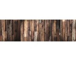 Küchenrückwand mySpotti Splash Rustical Wood Holzoptik 2200 x 600 mm SP-F1-1246