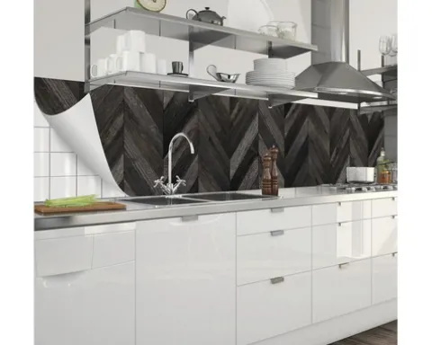 Küchenrückwand mySpotti Splash Celebica Holzoptik 2800 x 600 mm SP-F2-1826