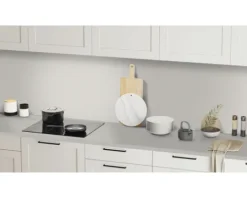 Küchenrückwand 1106 Weiß / 5853 Titan 4100 x 640 x 15 mm | HORNBACH