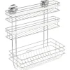 Küchenrollenhalter Wenko Turbo-Loc Trio silber glänzend 5630100