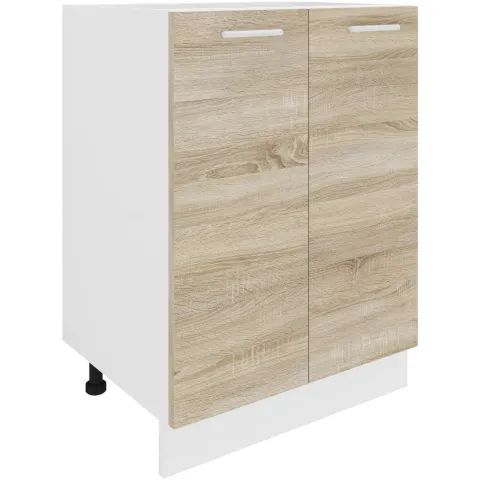 Küchenschrank B 60 cm Unterschrank Drehtüren Esilo