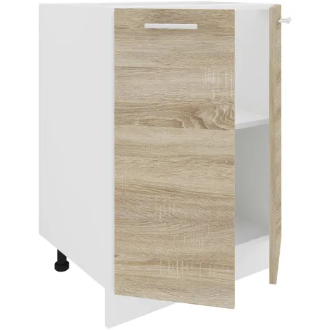 Küchenschrank B 60 cm Unterschrank Drehtüren Esilo