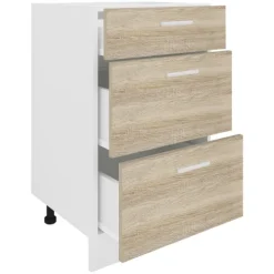 Küchenschrank B 50 cm Unterschrank Schublade Esilo
