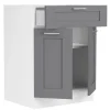 Küchenschrank 60 cm Unterschrank Schublade Colura