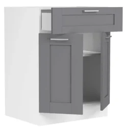 Küchenschrank 60 cm Unterschrank Schublade Colura