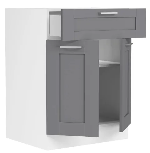 Küchenschrank 60 cm Unterschrank Schublade Colura