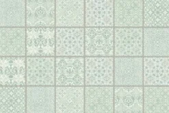 Küchen Spritzschutz | Küchenrückwand | Alu-DiBond | Fliesenschutz für den Herd und Spüle | Küche | Küchenfliesen | Fliesenspiegel | Rückwand, Größe: 60 x 40 x 0.3 cm Küchenrückwand und Spritzschutz Mosaik Türkis